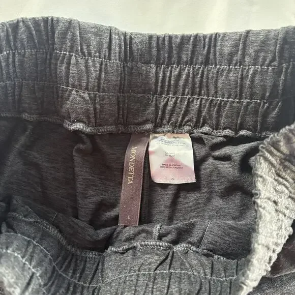 Mondetta Womens Jogger Pants, Sz L, Gray/charcoal, Elastic Waist , Front Pockets - Picture 10 of 10
